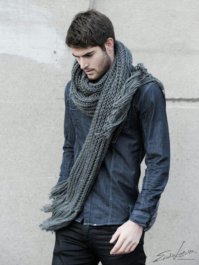 scarf - winter fashion hacks for men - Content Raj